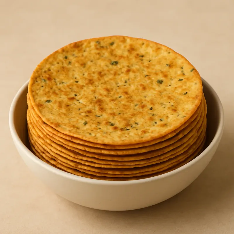 Garlic Cheese Khakhra