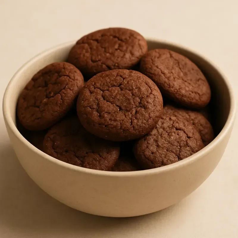 Chocolate Jaggery Cookies Wholesale | 10 Pouches (Each Pouche 100 Grams) | Bulk Cookies Supplier India