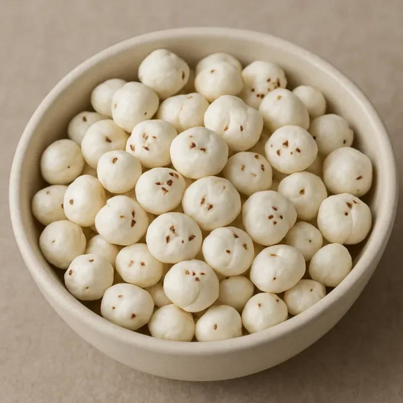 Plain Makhana Wholesale | 10 Pouches (Each Pouche 100 Grams) | Bulk Plain Makhana Supplier India — view 2